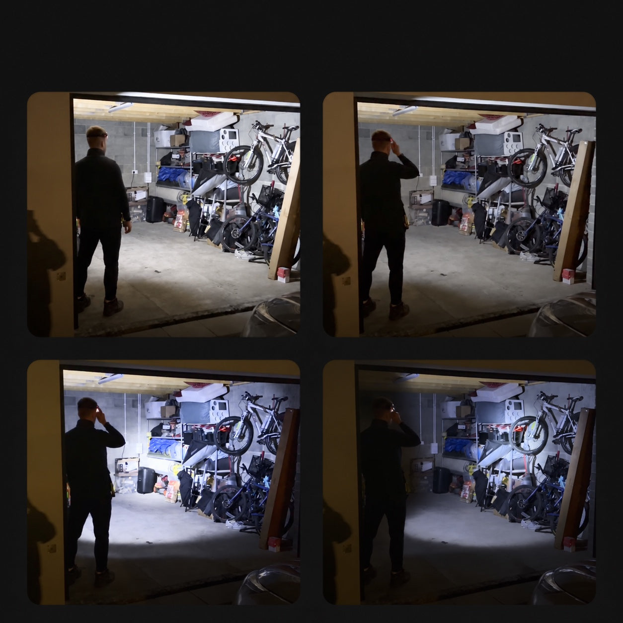Four light modes